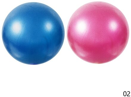 2 Stuks Pilates Bal 20Cm Kleine Bender Bal Voor Yoga Core Training Fysieke Therapie Verbetert De Balans Home Gym Fitness apparatuur blauw roze