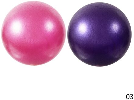 2 Stuks Pilates Bal 20Cm Kleine Bender Bal Voor Yoga Core Training Fysieke Therapie Verbetert De Balans Home Gym Fitness apparatuur paars roze
