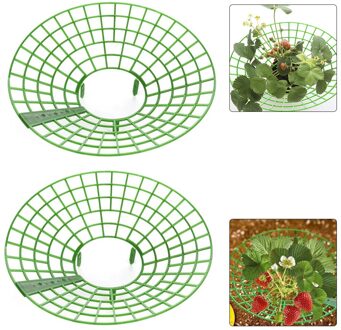 2 Stuks Plant Klimmen Trellis Aardbei Stand Frame Houder Rack Tuin Trellis Ondersteuning Plastic Tuinieren Plant Home Decoraties