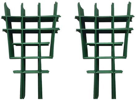 2 Stuks Plant Klimmen Trellis Diy Tuin Plastic Mini Bovenop Potplanten Ondersteuning Tuin Trellises Voor Plant Wijnstokken 2stk