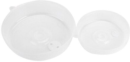 2 STUKS Plastic Magnetron Plaat Cover Clear Stoom Vent Ploetert Deksel Voedsel Schotel keuken gereedschap plaat keuken accessoires & s