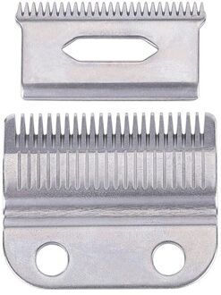2 Stuks Professionele Roestvrij Staal Afneembare Clipper Blades Met 2 Gat Vervanging Blade Accessoires