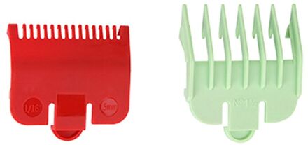 2 Stuks Professionele Snijden Gids Kam Kappers Gereedschap 1.5Mm 3Mm Haar Trimmmer Accessoires Vervanging