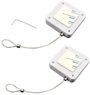 2 Stuks Punch-Gratis Automatische Sensor Deurdranger Voor Home/Keuken/Kantoor 63HA W