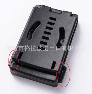 2 Stuks Quick Dial Multifunctionele Riem Clip Snelsluiting