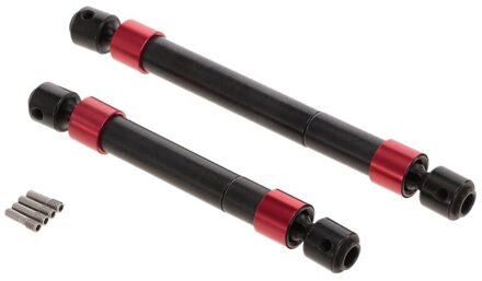 2 Stuks Rc Auto Voor En Achter Metalen As Cvd Aandrijfas Voor Traxxas Trx-4 Rc Rock Crawler Monster Truck onderdelen