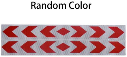 2 stuks Reflecterende Veiligheid Waarschuwingsborden Tape PP Stickers Sterke Lijm Waterdichte Hoge Zichtbaarheid Voor Truck Auto Motorfietsen Fiet