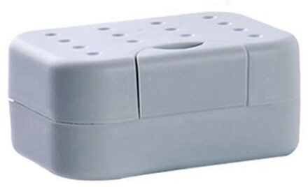 2 stuks Reizen Zeepbakje Box Case Houder voor Thuis Of Travelling Eenvoudige Reiniging Blauw/Wit/Grijs /roze Zeep Dozen