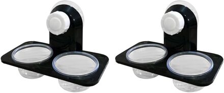 2 stuks Reptiel Voedsel Water Voeden Kom Fokken Doos Voedsel Water Insecten Spider Fokken Tank Schotel Potten Farm Supply suction up