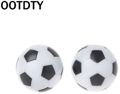 2 Stuks Resin Tafelvoetbal Tafel Voetbal Bal Indoor Games Fussball Voetbal 32Mm 36Mm A0KA