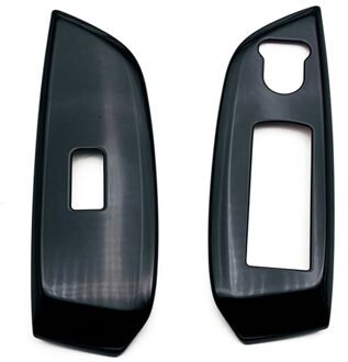 2 Stuks Rhd Deur Window Control Glas Schakelaar Lift Knop Cover Trim Voor 20-21 Honda Fit Jazz Gr