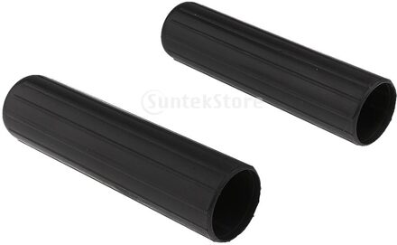 2 Stuks Roeispaan Peddel Handvat Pvc Hoofd Onderdelen Kano Kajak Vissersboot Opblaasbare Boot Rubberboot Vlot Accessoires zwart