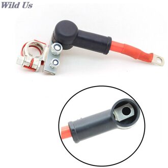2 Stuks Rubber Auto Motorfietsen Batterij Negatieve Positieve Terminal Cover Cap Boot