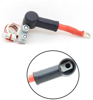 2 Stuks Rubber Auto Motorfietsen Batterij Negatieve Positieve Terminal Cover Cap Boot
