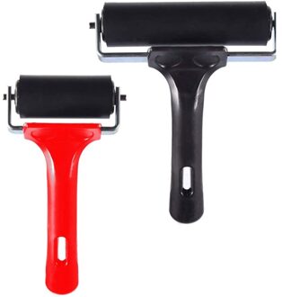 2 Stuks Rubber Brayer Roller Voor Printmaking/Ambachten/Stempelen Lijmen, brayer Inkt Roller Anti-Slip Tape Bouw Tool