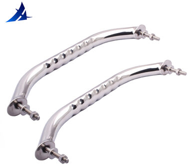 2 stuks rvs 12 ''Boot Gepolijst Boot Marine Handgreep Leuning Opruwen Buis boot accessoires marine