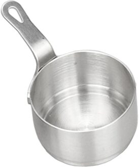 2 Stuks Rvs Melk Saus Koken Warming Bonen Pan Steelpan Pot 50 Ml