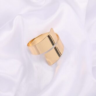 2 Stuks Rvs Servetringen Tafel Decoratie Familiebijeenkomsten Gebruik Servet Gesp Houder Goud/Zilver Kleur