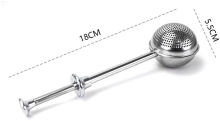 2 Stuks Rvs Thee Zetgroep Sphere Locking Spice Theezeefjes Mesh Zetgroep Thee Filters Meel Sifters Keuken Accessoires