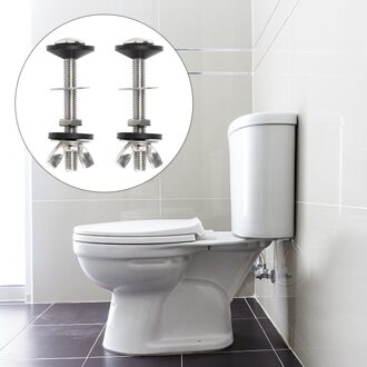 2 Stuks Rvs Water Tank Bout Spare Stortbak Om Wc Pan Accessoires Closestool Bout Door Kit Thuis Vaste Badkamer