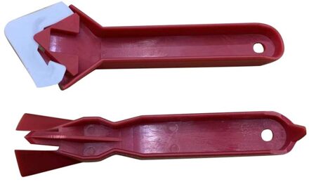 2 STUKS schraper silicone cleaning Window Deur Siliconen Spreader Spatel Schraper Cement Kalefateren Verwijderen Lijm Tool quitar silicona #21