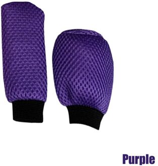 2 Stuks/set Auto Handrem Grips Handrem Pookknop Cover Universal Auto Decoratie Auto-Styling Handrem Cover mouw Paars