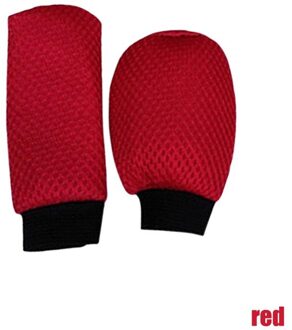 2 Stuks/set Auto Handrem Grips Handrem Pookknop Cover Universal Auto Decoratie Auto-Styling Handrem Cover mouw Rood