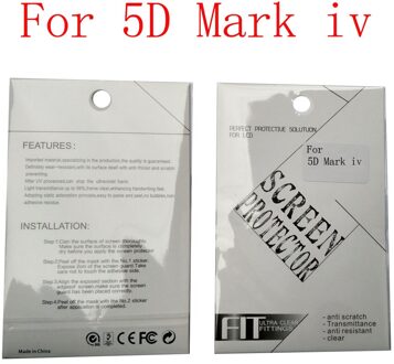 2 Stuks Soft Camera Screen Bescherming Film Voor Canon 90D 5D Mark Ii 5Ds Mark Iv 5DS 6D Mark ii 2stk 5D Mark Iv