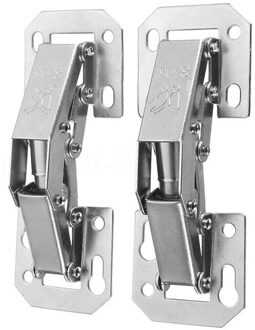 2 Stuks Soft Close Keuken Kast Kast Kledingkast 90 Graden Scharnieren & Schroeven