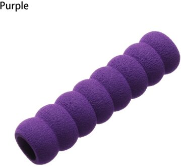 2 Stuks Soft Foam Elastische Deurgreep Cover Deurknop Guard Protector Anti-Collision Deurstopper Veiligheid Baby Kinderen Dagelijks bescherming 2stk paars