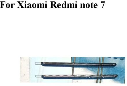 2 STUKS Speaker Mesh Stofdicht Grill Voor Xiaomi redmi note 7 getest goede redmi hongmi Note7 6.3 "vervanging Onderdelen