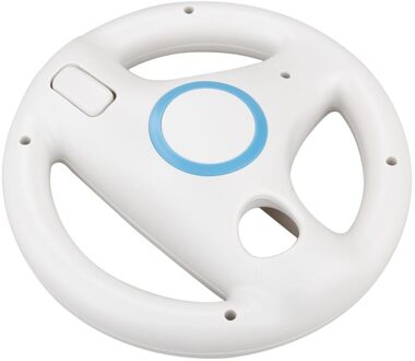 2 Stuks Stuurwiel Voor Nintendo Wii Kart Games Remote Controller Game Racing Stuurwiel Voor Wii Kart Game Accessoires 1stk wit