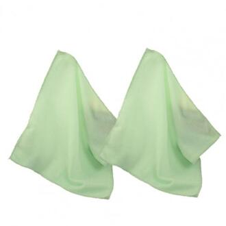 2 Stuks Super Absorberend En Sneldrogend Microfiber Schoonmaakdoekje Rood
