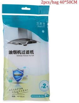 2 Stuks Thuis Afzuigkap Anti-Olie Filter Olie Stickers Olie Absorptie Papier Fume Papier Kap Olie Filter Keuken filter Gereedschap