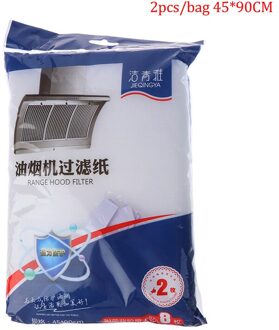2 Stuks Thuis Afzuigkap Anti-Olie Filter Olie Stickers Olie Absorptie Papier Fume Papier Kap Olie Filter Keuken filter Gereedschap