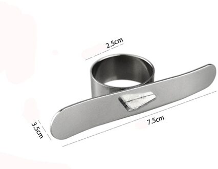 2 Stuks Thuis Oranje Dunschiller Rvs Peel Remover Keuken Gadgets Citroenen Gereedschap Accessoires Oranje Peeler Snoeier Vinger Ring