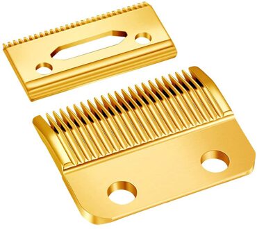2 Stuks Tondeuse Blade Snijkop Vervanging Blade Voor Wahl Elektrische Tondeuse Scheerapparaat Trimmers Clipper Accessoires Kapper goud