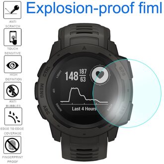 2 Stuks Ultra Clear Explosieveilige Tpu Film Screen Protector Voor Garmin Instinct Horloge Screen Protector Accesorios 1stk