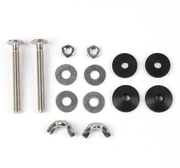 2 Stuks Universele Badkamer Praktische Vaste Duurzaam Spare Accessoires Bout Door Kit Closestool Thuis Stortbak Om Wc Pan