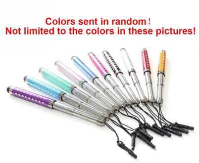 2 Stuks Universele Drie Telescopische Capacitieve Pen Touch Screen Stylus Pen Voor Mobiele Telefoon