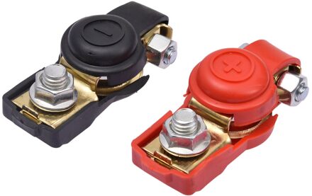 2 Stuks Universele Duurzaam Batterij Terminal Zware Auto Voertuig Quick Connector Kabel Klem Auto Accessoires