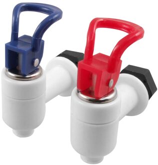 ! 2 Stuks Universele Maat Push Type Plastic Water Dispenser Kraan Tap Vervanging Home Essentiële Drinken Fonteinen Onderdelen