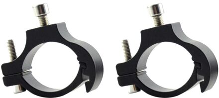 2 Stuks Universele Motorfiets Koplamp Beugel Buis Vork Spotlight Houder Klem Montage Stuur Clamp Kit