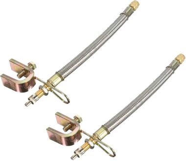 2 Stuks Van 7Inch/180Mm Geweven Dual Tire Ventiel Extender Adapter Voor Rv Banden Vrachtwagens Rv passenger Pickup Trucks