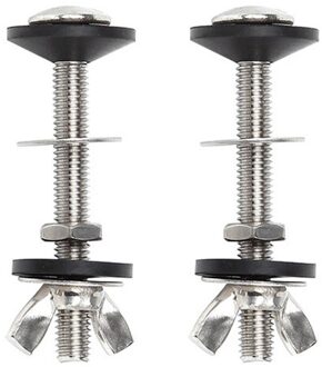 2 Stuks Van Wc Accessoires Water Tank Bolt Set Huishoudelijke Fixing Bolt Set Universele Duurzaam Badkamer Rvs Wc