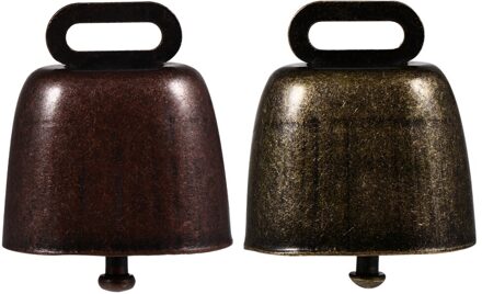 2 Stuks Vee Kraag Bell Duurzaam Anti-Diefstal Retro Bel Grazen Supply