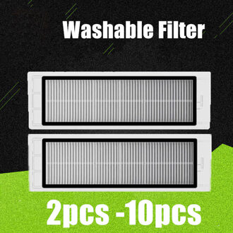 2 stuks verbeterde versie wasbare hepa filter voor Xiao mi mi robot roborock S50 S51 T60 T61 T65 ONDERDELEN