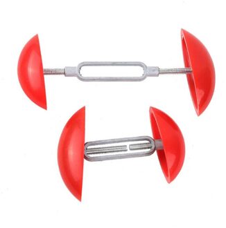 2 Stuks Verstelbare Breedte Extenders Mini Schoen Brancards Shapers Voor Mannen Damesschoenen Mini Schoen Bomen Rood
