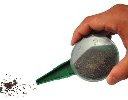 2 Stuks Verstelbare Size Verspreider Zaaimachine Gereedschap Zaaier Planter Starter Met 5 Verschillende Instellingen Tuinieren