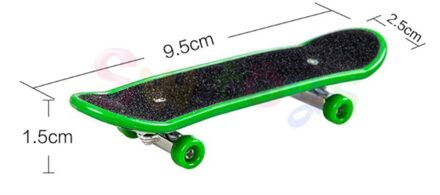 2 Stuks Vinger Boord Tech Truck Mini Skateboards Legering Stent Party Gunsten